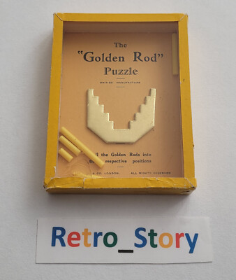 Puzzle - The Golden Rod Puzzle - London - England