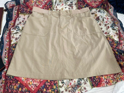 Lee Riders Rock Skort braun hellbraun Midrise Utility 10 M