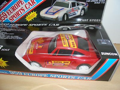 Porsche - ポルシェ 959 ラジコンカー 1/18 Bandai Radio Control Car Porsche 959 1/18 Twin Turbo W/BOX F