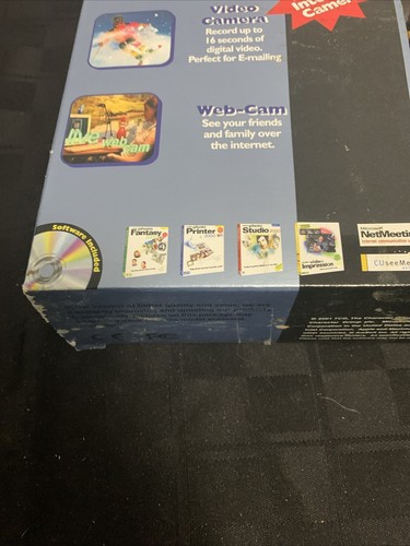 Vintage Cool-Icam TV-Cam 3-in-1 Digital Camera - 640x480 Resolution - New in Box - Picture 3 of 10