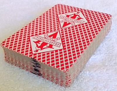 Vintage 1995 GVC Casino Red BEE Club Special Retired 52 Card Deck