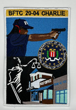 MR ALE FBI LARGE GMAN Patch FBI Special Agent Graduating Class Patch P168