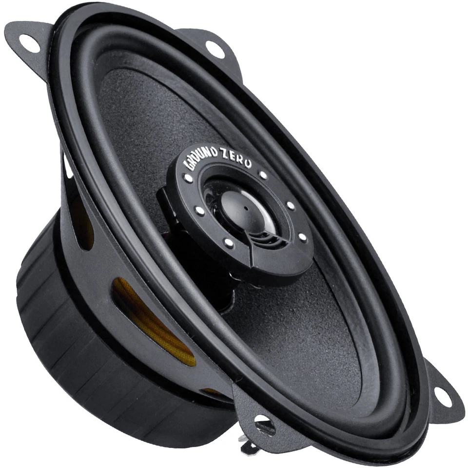 Ground Zero GZCS 46CX 10 x 15cm ( 4x6" ) 2 Wege oval Lautsprecher Paar & Gitter - Bild 2 von 4