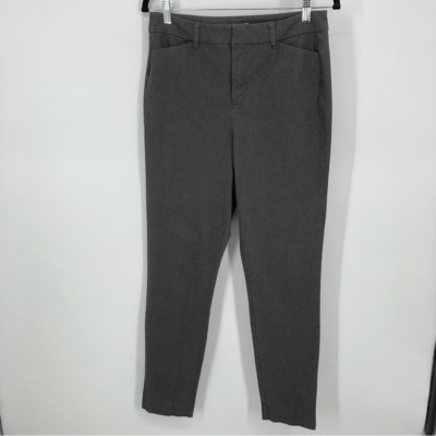 Old Navy Pixie Pants Womens 10 Tall Dark Heather Gray