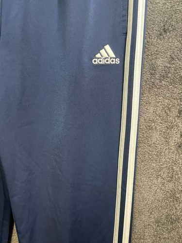 Adidas Youth Athletic Exercise Gym Fitness Jogger Pants Blue Size Y XL (18/20) - Picture 4 of 23
