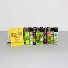 Original Clipper Feuerzeug 15 x Clipper mit Hanfmotive (Weed) Collector Mix