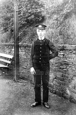 kka-6 GNR Porter, Thackley Railway Station, Yorkshire. Foto