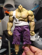 1/12 Tattered Tops Purple Pants Clothes for 6...