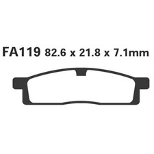 MX Front Brake Pads for Yamaha YZ125 YZ250 98-07 / WR250F 01-16 / YZ250F 01-06 / WR450F 03-15 / YZ450F 03-07