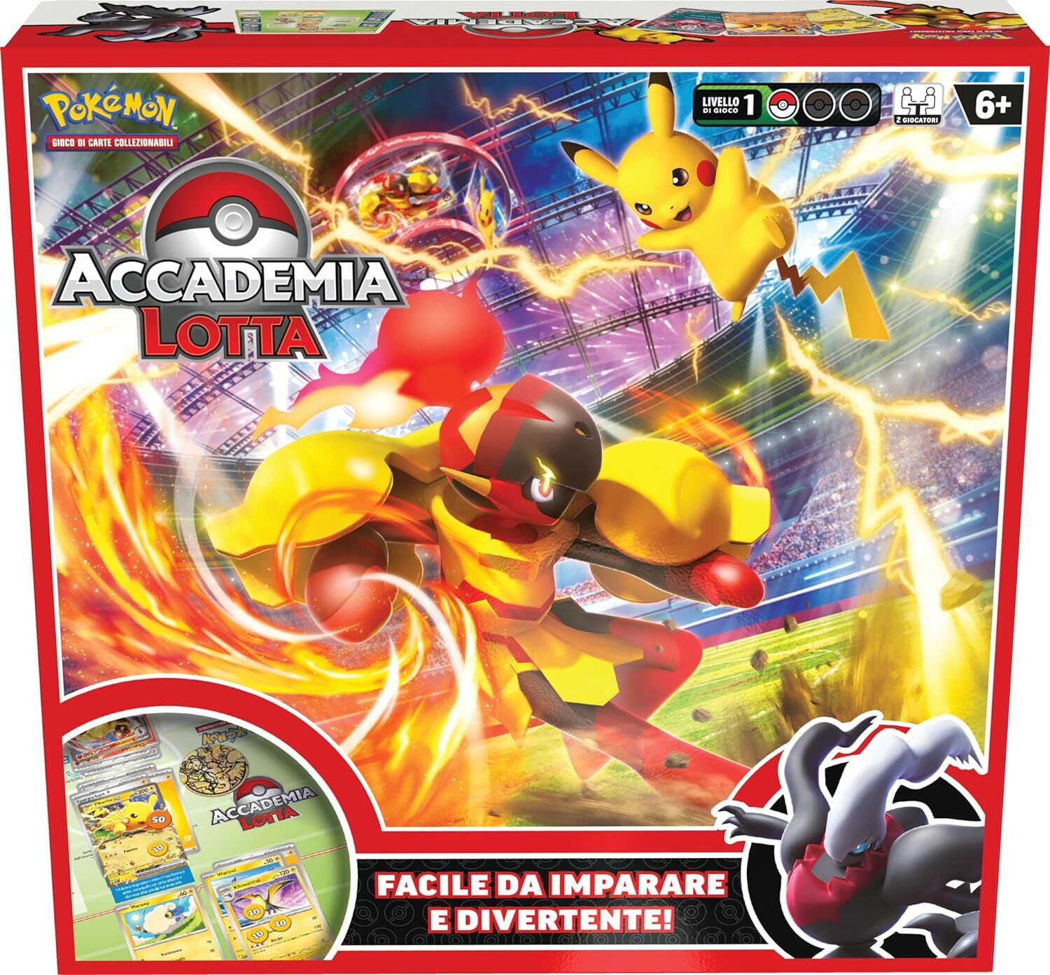 POKEMON  ACCADEMIA LOTTA  GIOCO DA TAVOLO SERIE 3