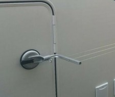 Wäscheleine für Wohnmobil - 3 x 2m - KOMPLE...