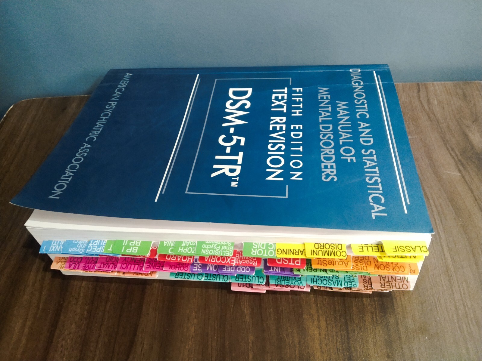 dsm-5-tr-tabs-index-with-dsm-5-diagnostic-and-statistical-manual