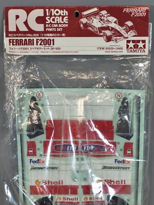 New Tamiya 1/10 R/C F201 Ferrari F2001 F1 Car Body Part Set New Tamiya 1/10 R/C F201 Ferrari F2001 F1 Car Body Part Set