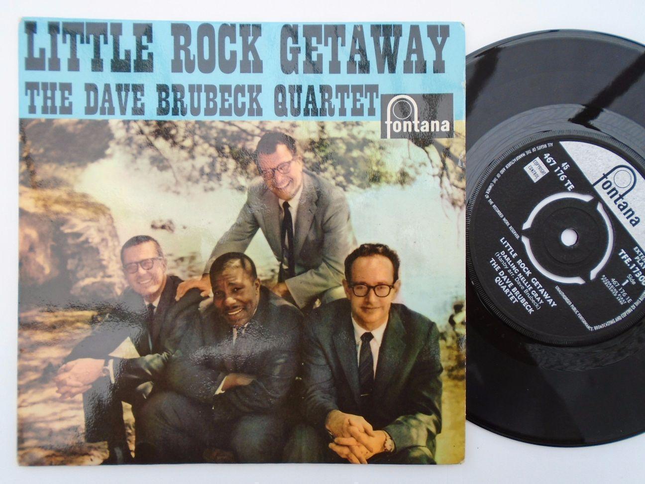 Dave Brubeck Little Rock Getaway EP Fontana TFE17306 EX/EX 1960 picture sleeve,