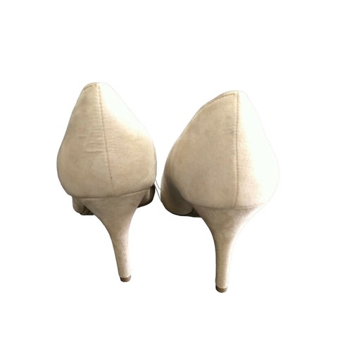 Time And Tru Heels Slip On Pumps Women Size 10 Tan Sand Pointed Toe NEW w/FLAW - Picture 6 of 12