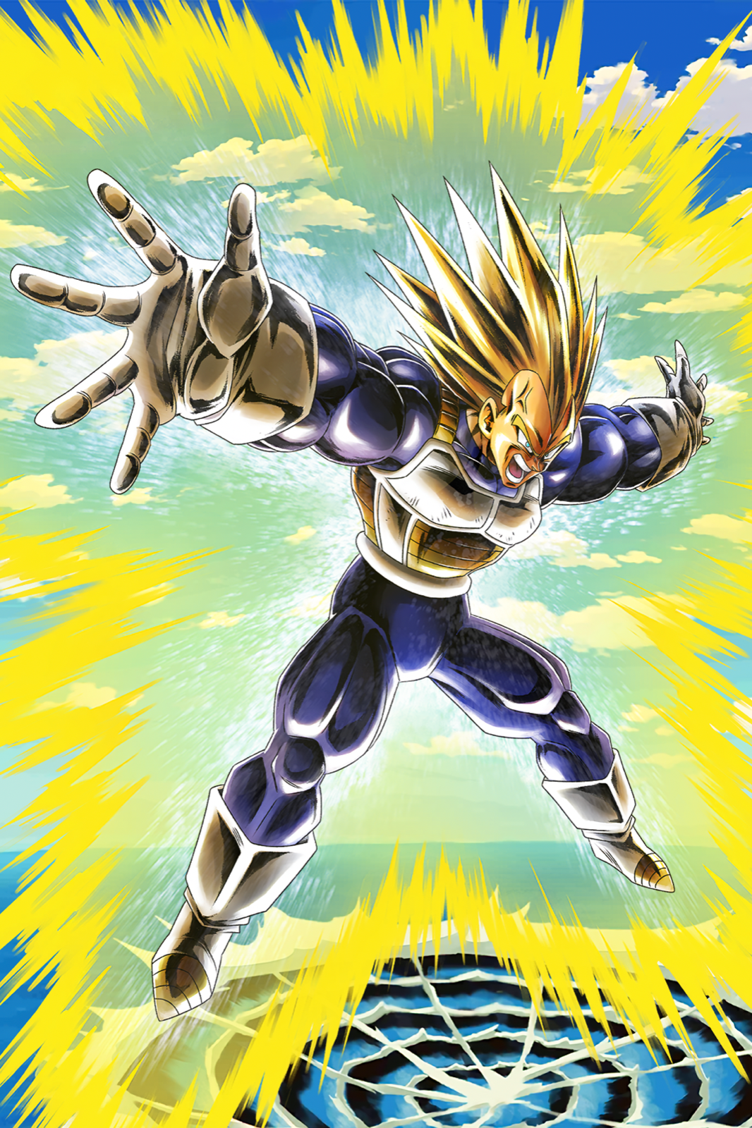 Vegeta Ssj2 Poster by IlanArt