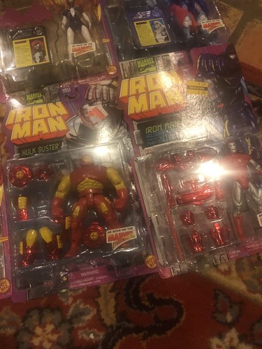 10 figuras diferentes de Iron Man de ToyBiz Marvel Comics: Hulk Buster, Arctic, Space, H - Imagen 6 de 6