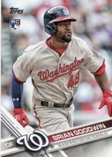 2017 TOPPS SERIES 1 BRIAN GOODWIN RC #289