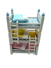 Enoch - Sylvanian Families - Calico Critters Bunk Bed 3 Beds Dollhouse Furniture