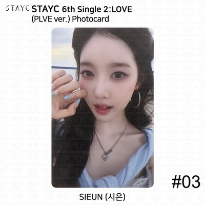STAYC The 6th Single Album 2:LOVE Photobook/PLVE ver. Photocard | eBay