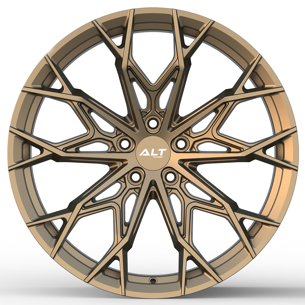 20"/21" ALT Forged ALT14 Satin Bronze Wheels for Audi R8 (2016–2025+)