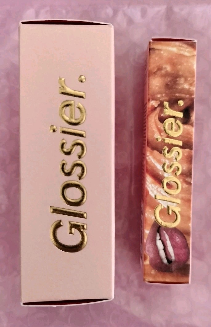 Limited Edition GLOSSIER Cookie Butter Balm Dotcom BDC + "G" Cookie Cutter BNIB!