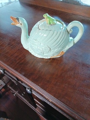 Affordable Vintage Antique Collectable Teapot Made In Japan Goose And Frog