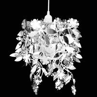 HäNgelampe Silbern Deckenlampe Pendelleuchte HäNgeleuchte Kronleuchter Vidaxl