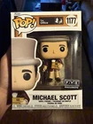 Funko POP Michael Scott #1177 Golden Ticket The Office FYE Exclusive