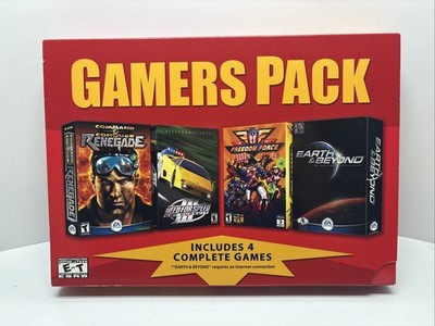 Gamers Pack PC Games - Renegade Need for Speed III Freedom Force - Missing Earth