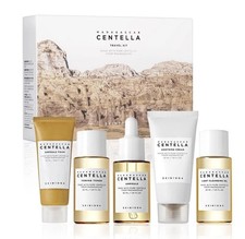 SKIN1004 Madagascar Centella Travel Kit, Toner, Ampoule, Soothing Cream, Clean