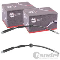 2X A.B.S. Bremsschlauch BremsschlÄUche 430Mm Vorne Passend FüR Fiat Tipo