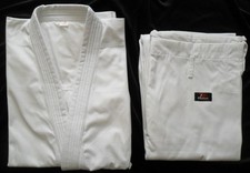 Gi Karate Uniform White 14oz Heavyweight Cotton Canvas
