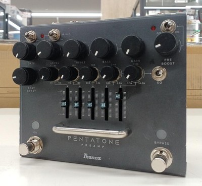 Ibanez Pentatone PTPRE 5-Band Parametric EQ Distortion Pedal Used