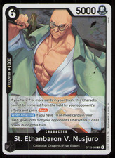 One Piece TCG English OP13-080 St. Ethanbaron V Nusjuro R Foil NM