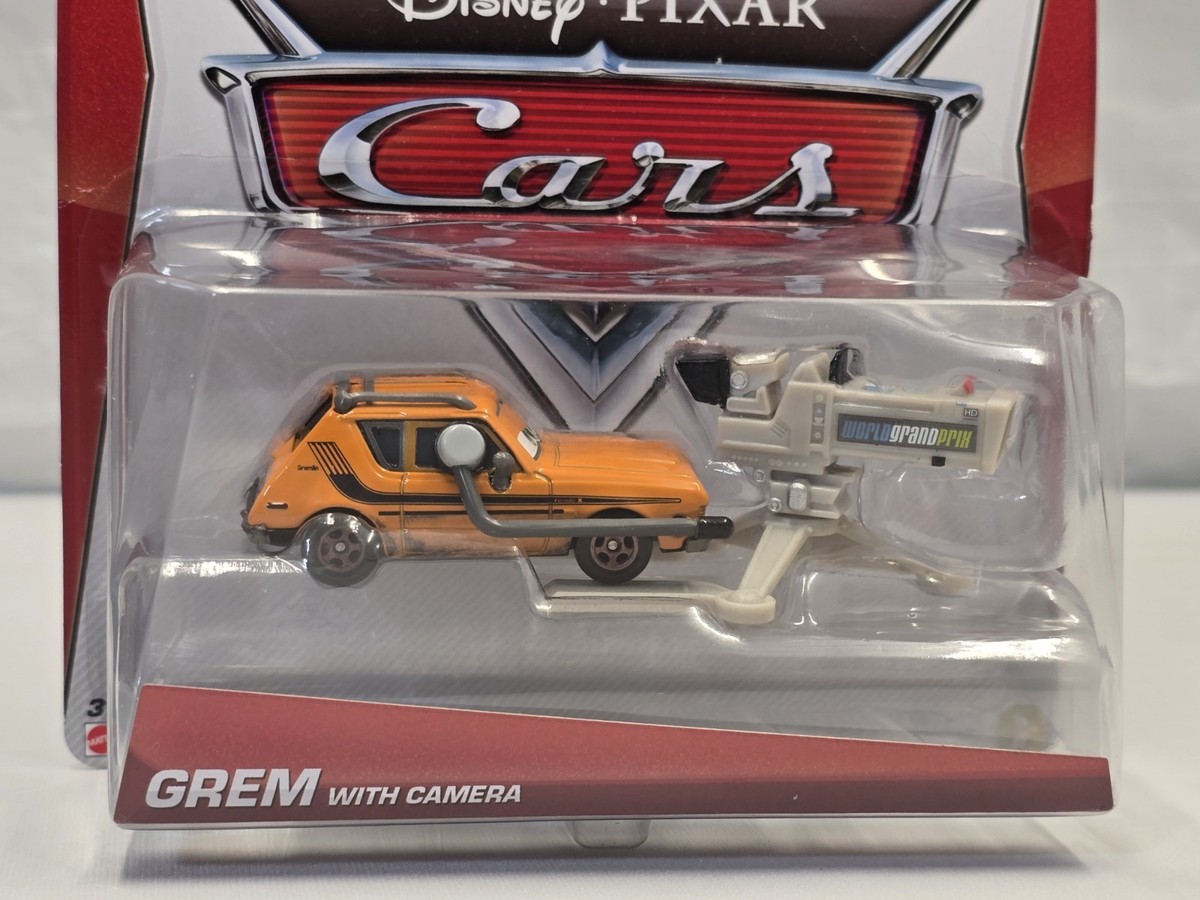 Disney Pixar Cars Grem with Camera Deluxe Cars 2 Headset Lemons