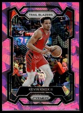 2023-24 Panini Prizm #203 Kevin Knox II Prizms Pink Ice