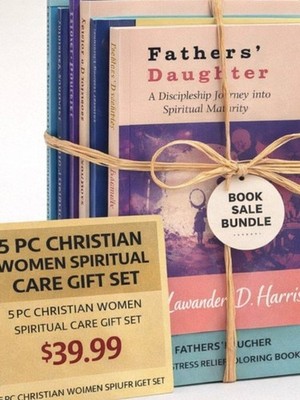 NWT 5 PC Set Fathers' Daughter Christian Books By  Lawander D. Harris