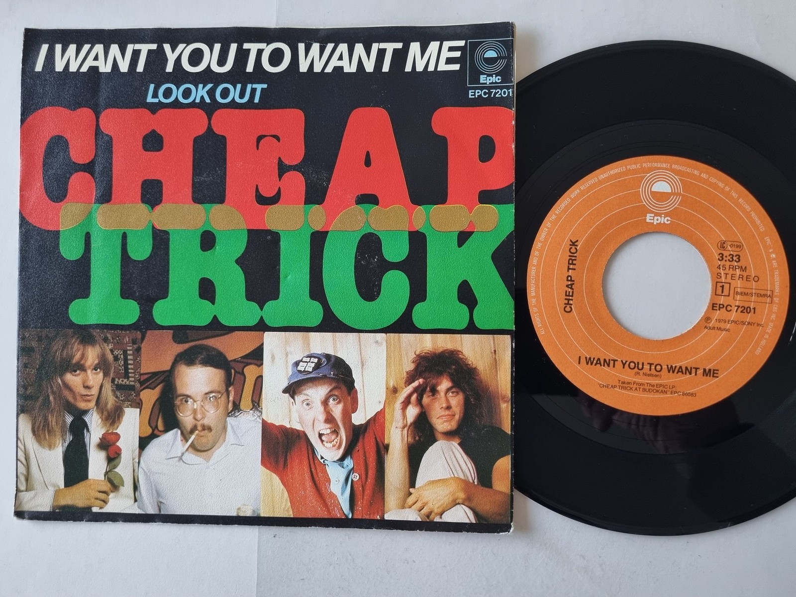 Cheap Trick - I Want You To Want Me 7'' Vinyl Holland