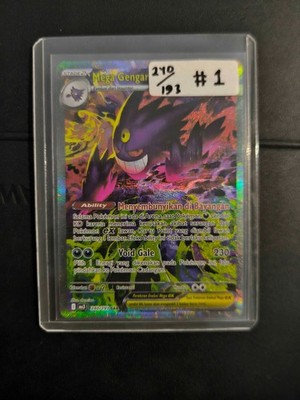 Mega Gengar ex MA3 240/193 SAR SIR Ascended Heroes Mega Dream
