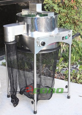 3 Speed Motorized Stainless  Hydroponic Twisted Pro Leaf Trimmer Trim w/Top Spin
