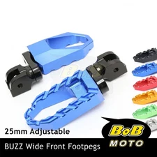 BUZZ Rider Foot Pegs 25mm Extend For Triumph Speed Triple 900 955i T509