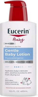 Eucerin Baby Body Lotion, Hypoallergenic And Fragrance Free Baby Lotio