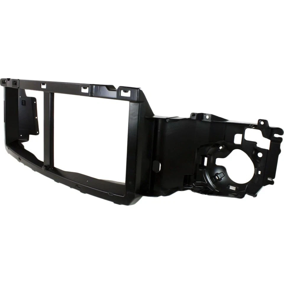 front Header Panel For 2005-2007 Ford F-250 F-550 Super Duty Plastic Black. Foto 2 de 4