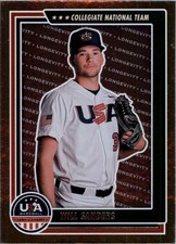 2022 USA Baseball Stars and Stripes Longevity Parallel #26 Will Sanders - BB
