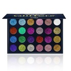 24 Color Pressed Glitter Eyeshadow Palette - Mineral Ultra Shimmer Makeup Palett