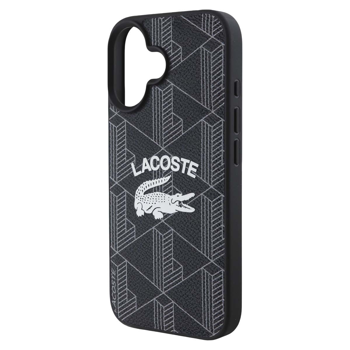 Coque Lacoste iPhone 16 Mélange Monogramme protège objectif et écran mince - 4