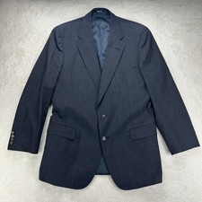 Vintage Polo University Club Ralph Lauren Blazer Mens 44 Navy Wool Made In USA
