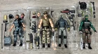 LOT of 4 GI JOE Classified Figures - Sgt. Slaughter, Breaker, Beach head +