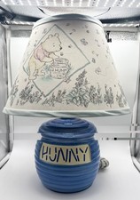 Vintage Winnie the Pooh Deluxe Nursery Lamp HUNNY POT With Shade TESTED